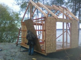 cabin construction 